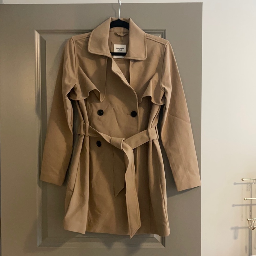 Drapey Trench Coat